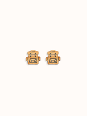 BACKPACK STUD EARRINGS