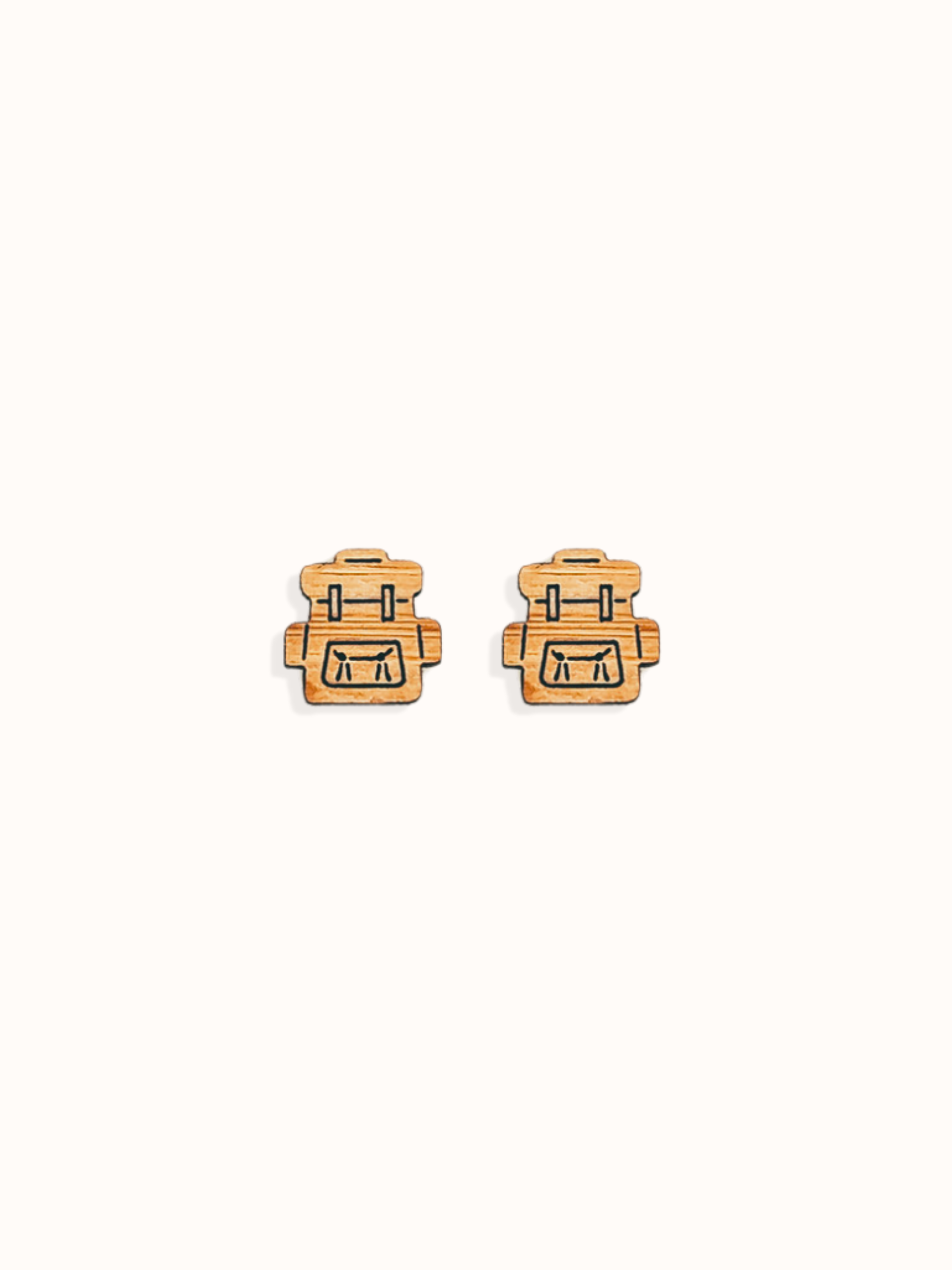 BACKPACK STUD EARRINGS
