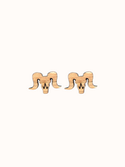 BIGHORN SHEEP STUD EARRINGS
