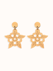 COLUMBINE FLOWER DROP EARRINGS