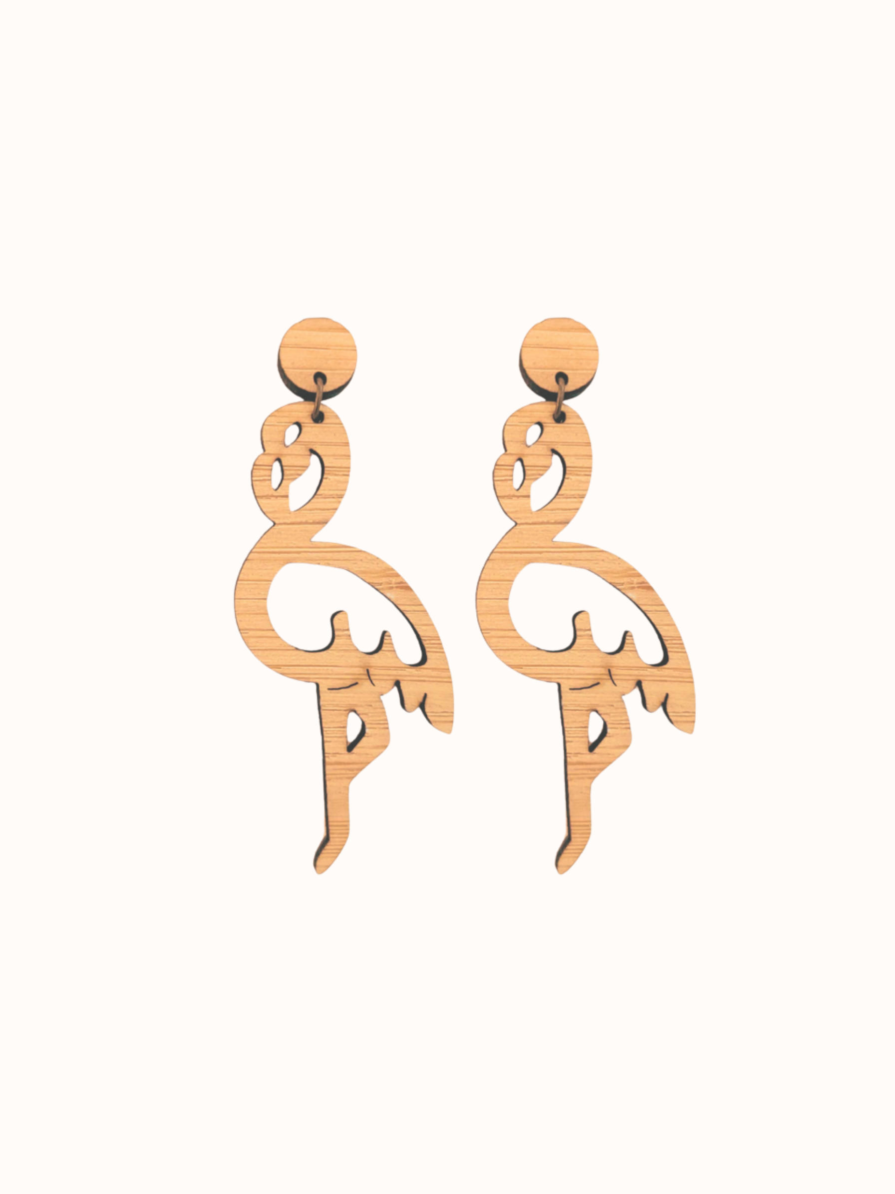 FLAMINGO DROP EARRINGS