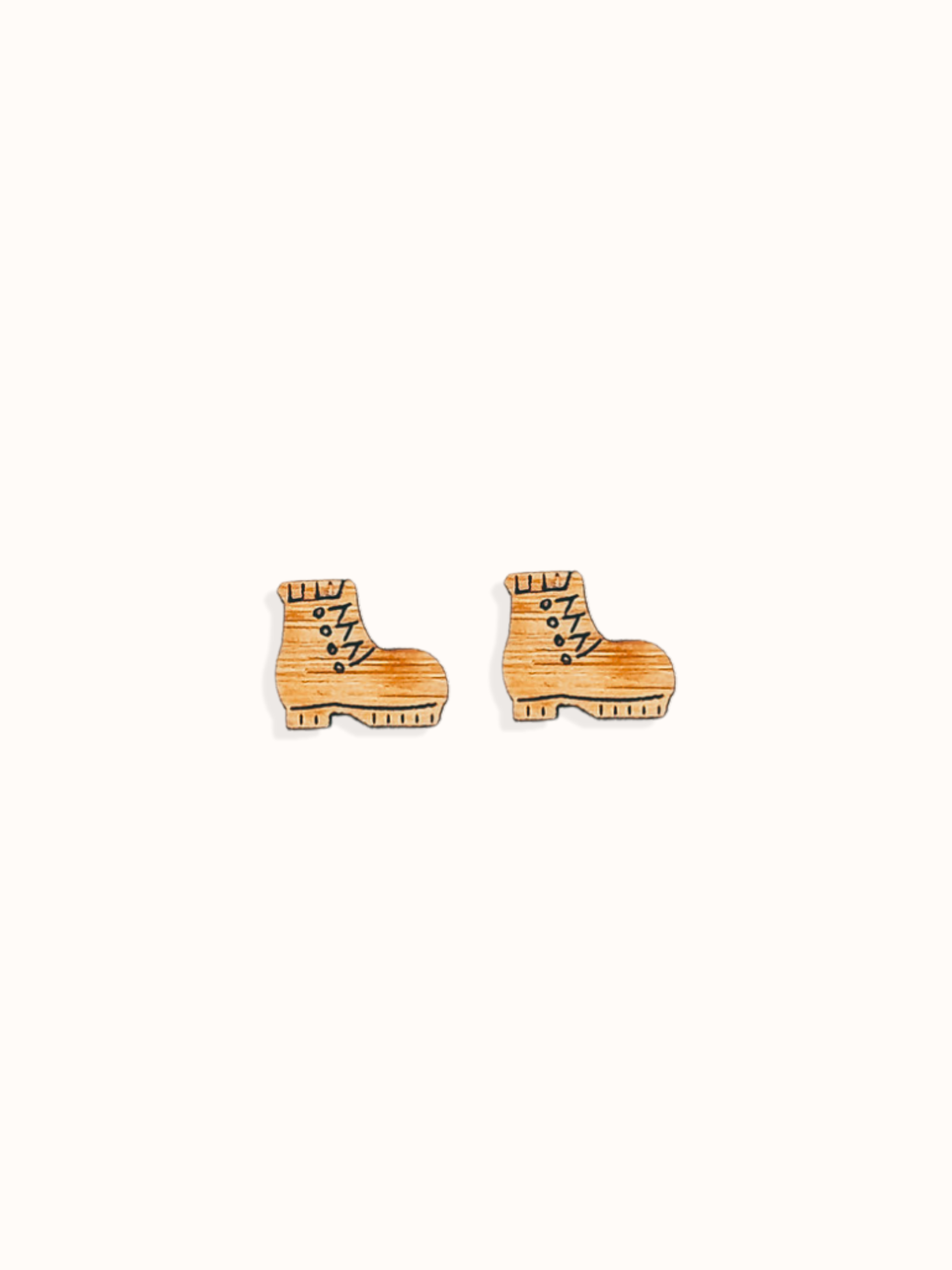 HIKING BOOTS STUD EARRINGS