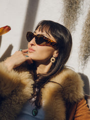 SUNFLOWER DROP EARRINGS | LILO