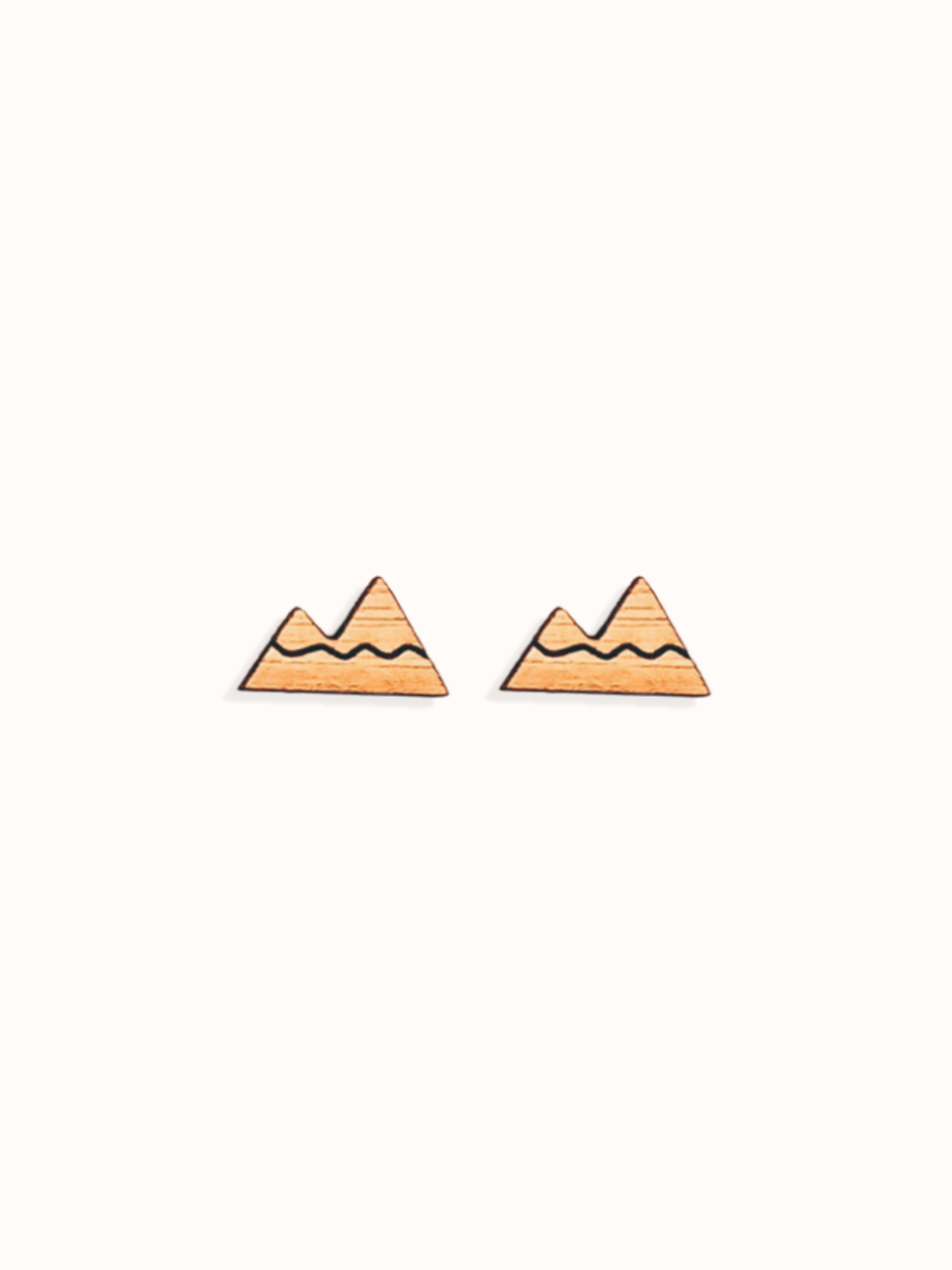 MOUNTAIN STUD EARRINGS