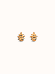 OAK STUD EARRINGS