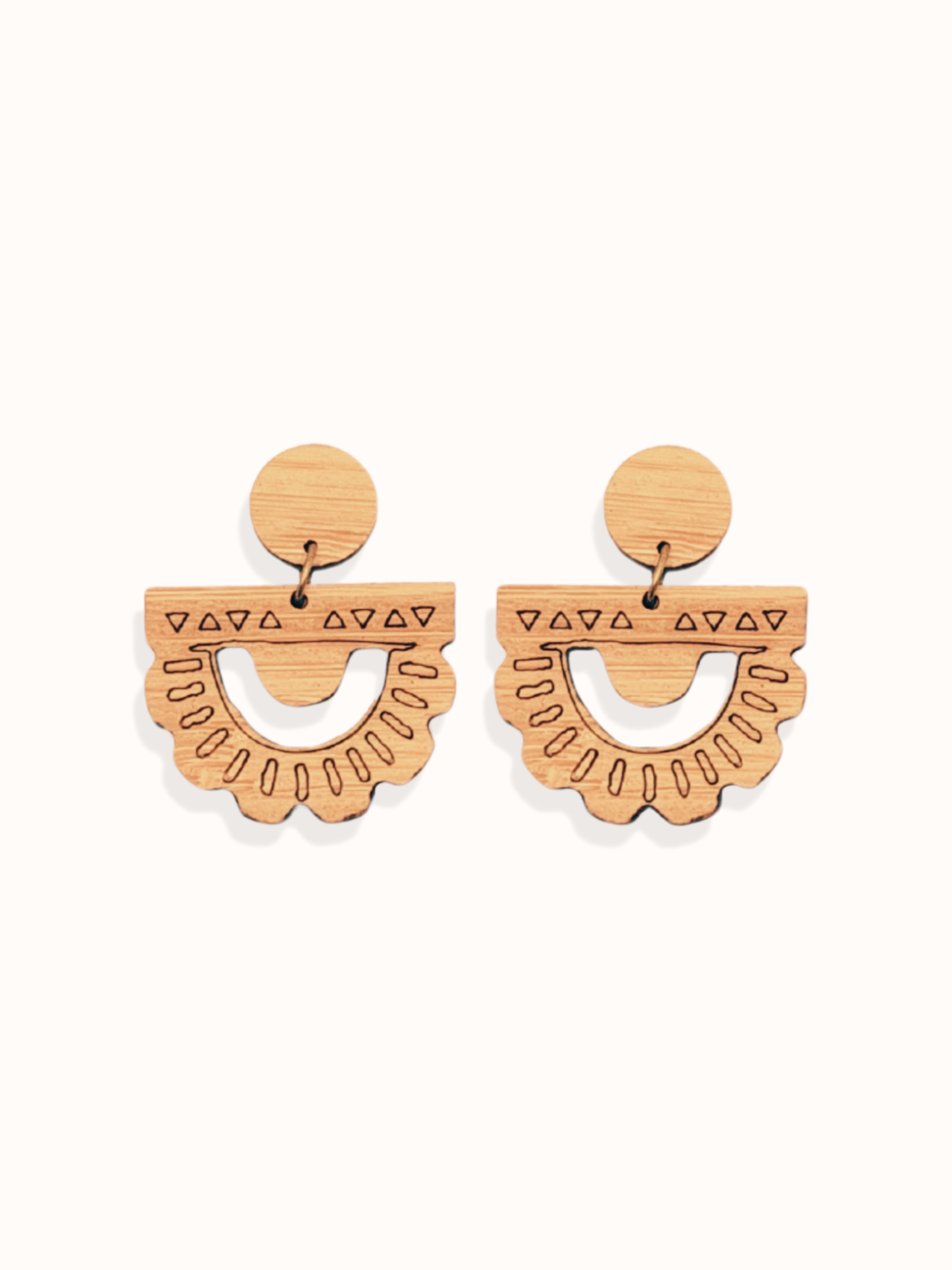 SUNSET DROP EARRINGS | NAESA | Lightweight Hypoallergenic Nature ...