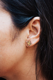 CACTUS STUD EARRINGS