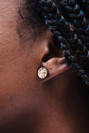 PLANET EARTH STUD EARRINGS