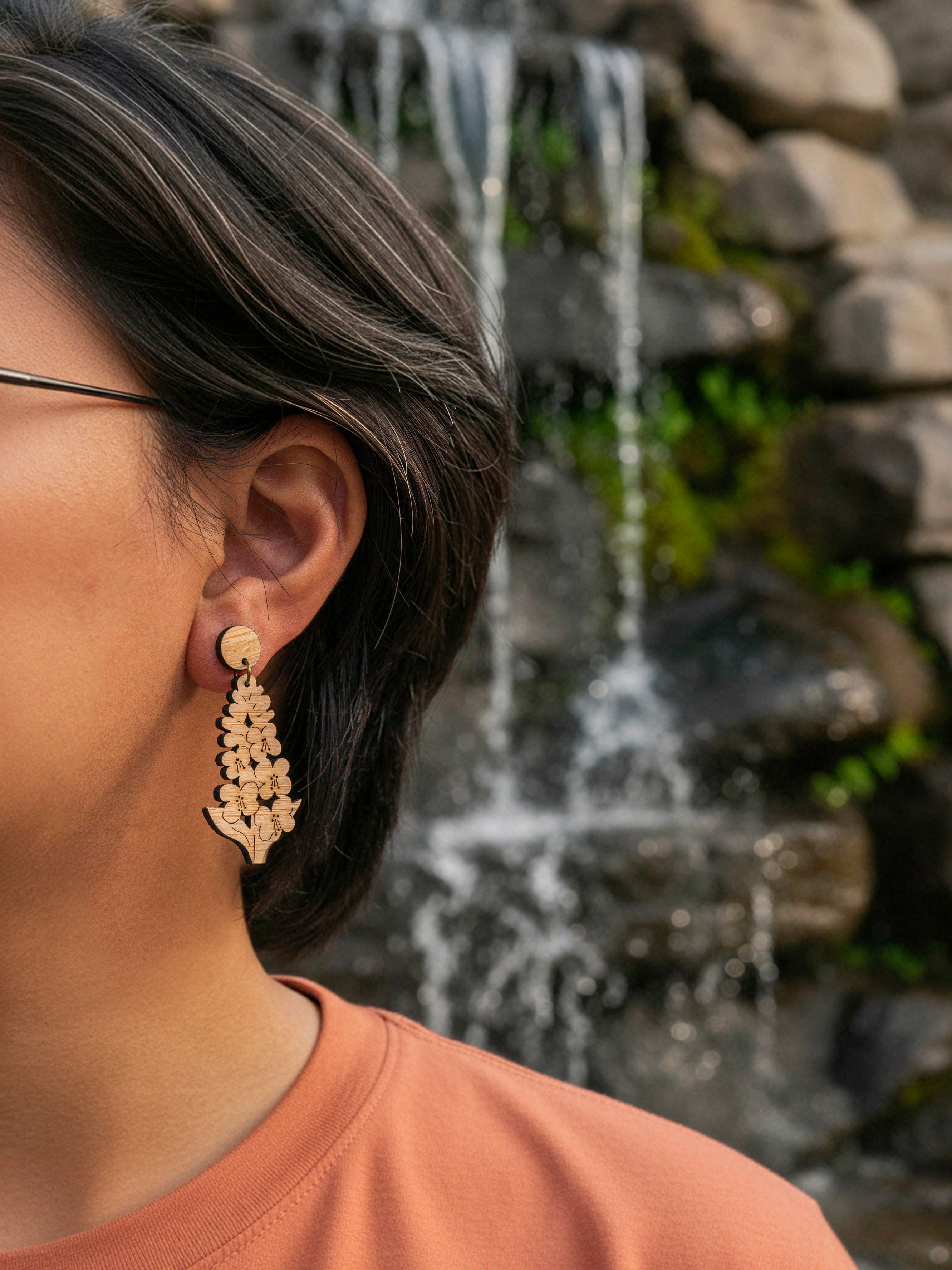 FIREWEED DROP EARRINGS