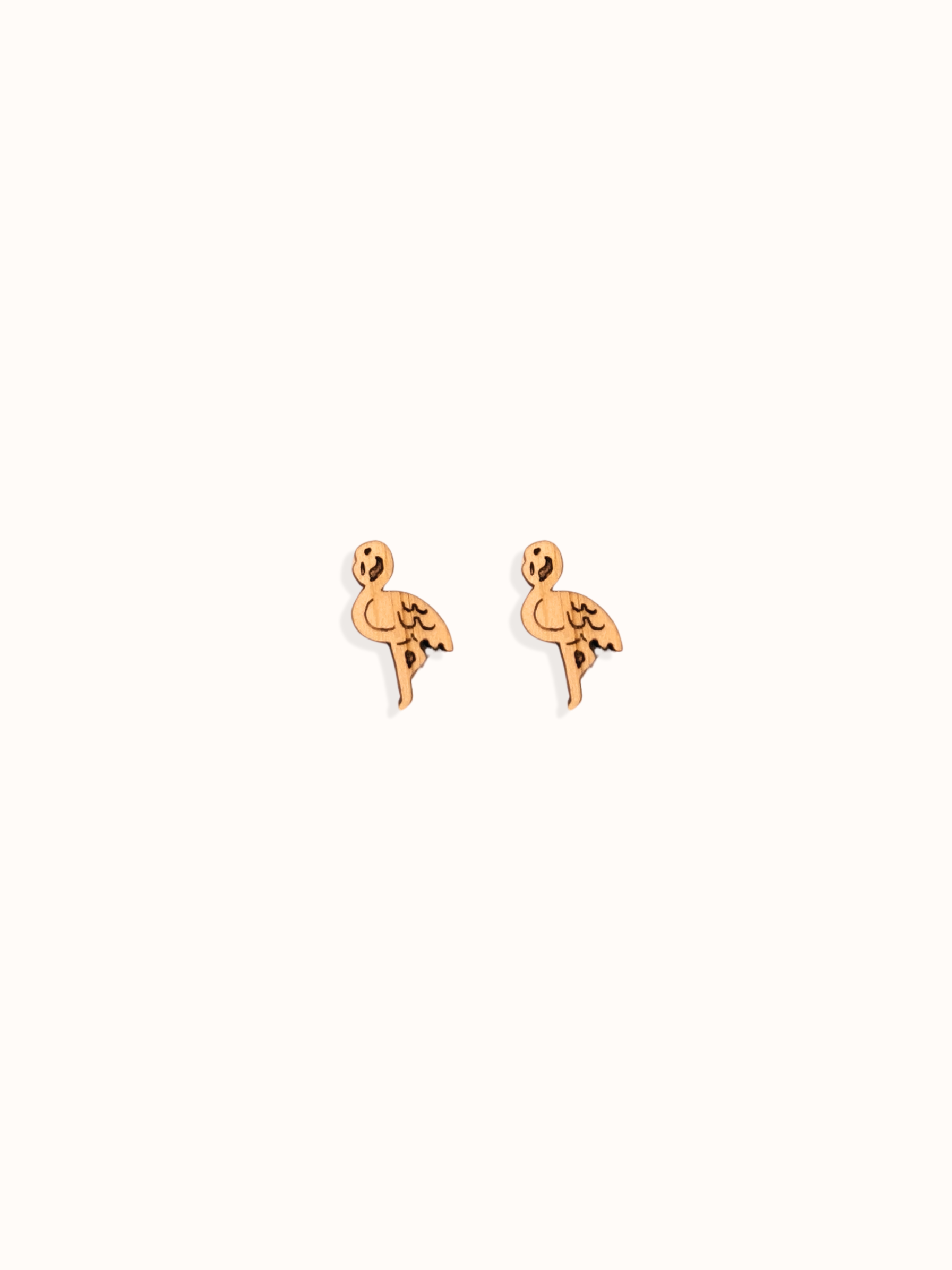 FLAMINGO STUD EARRINGS