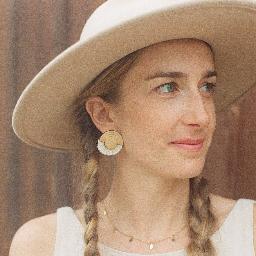 INDYA FRINGE EARRINGS